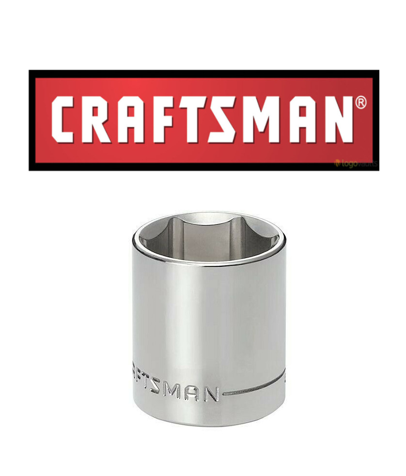 NEW Craftsman Socket 1/4, 3/8 & 1/2" Drives, Shallow Deep 6 &12 pt choose size