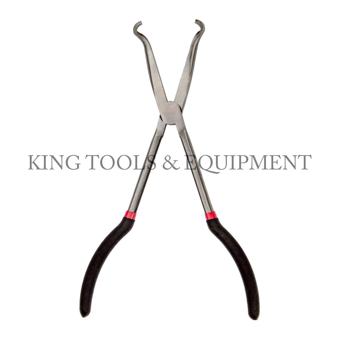 KING 5pcs 11" Long Needle Nose Pliers Set  Extended Reach Tools with Pouch