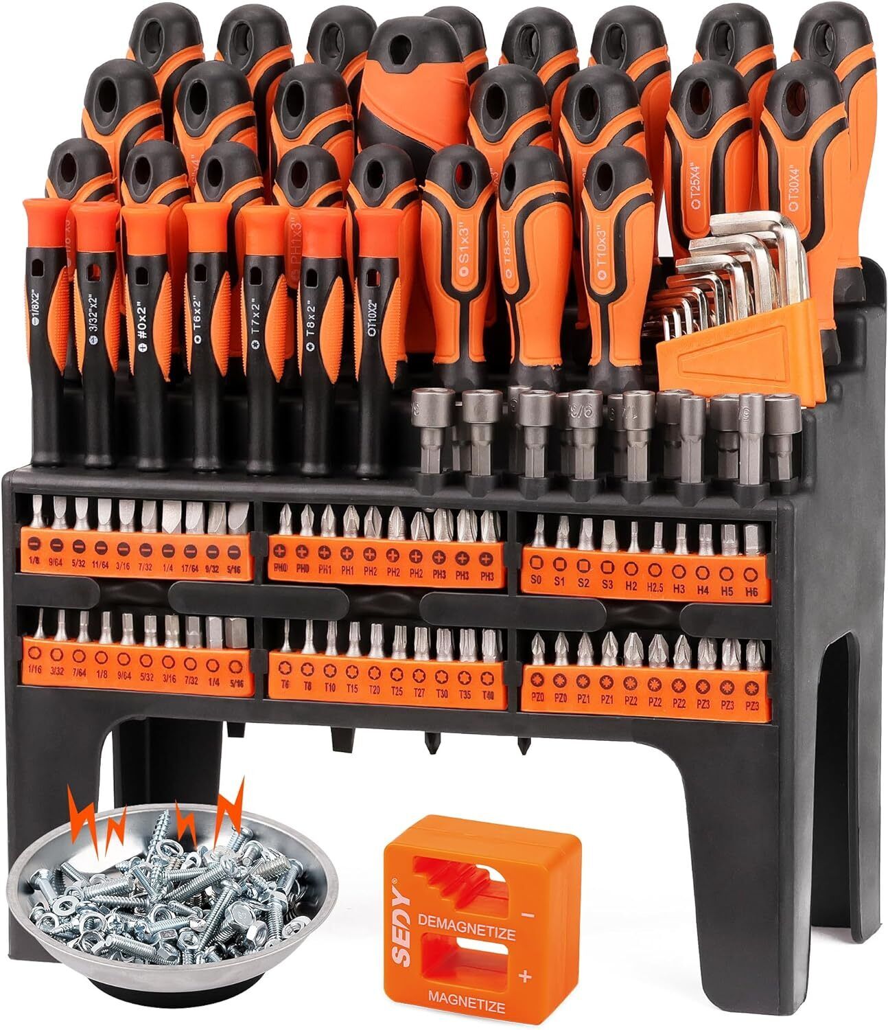 124 Piece Ultimate Screwdriver Set