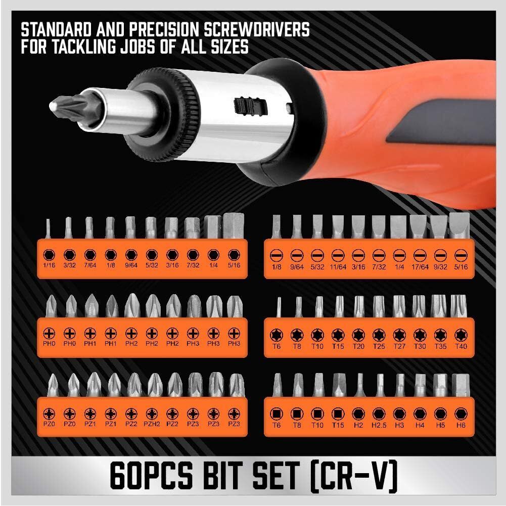 124 Piece Ultimate Screwdriver Set