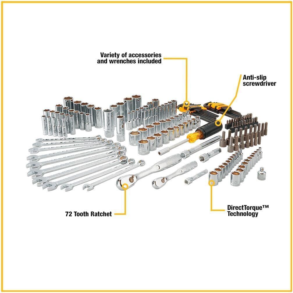 Mechanics Tool Set, 84-Piece (DWMT81531)
