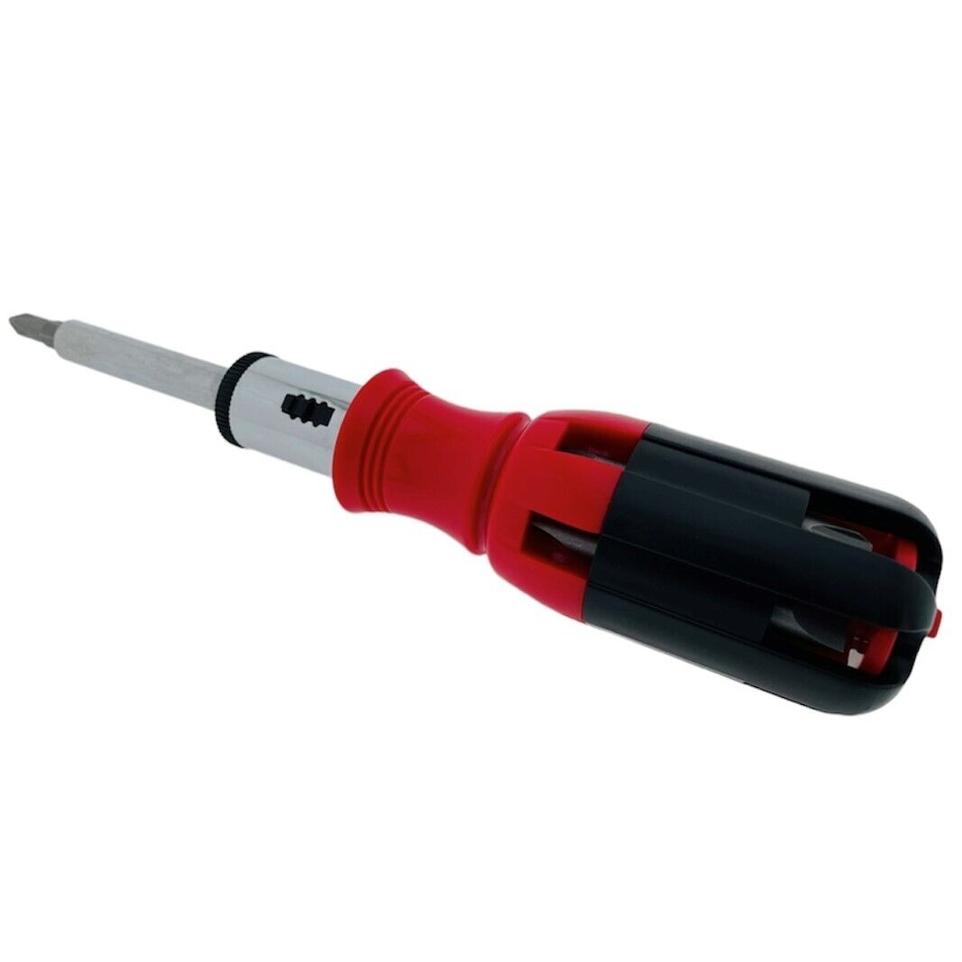 TruePower 15 in 1 Ratcheting Screwdriver Bit Set Phillips Flat Head Torx Square