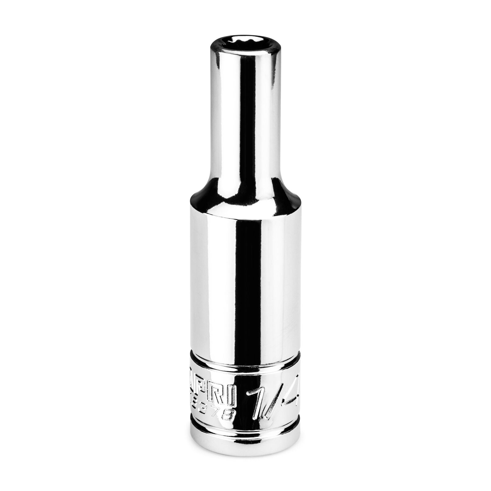 Capri Tools 12-Point Deep Socket, 3/8 in. Drive, Metric and SAE Sizes