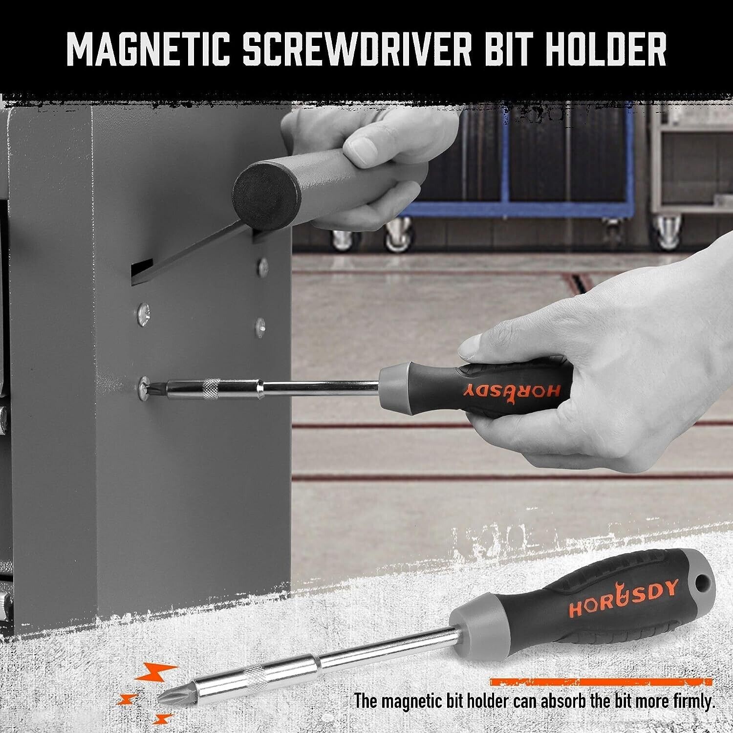 Screwdriver Bit Set | 219 Piece | CR-V Steel | Includes Bit Driver and Hard-to-F