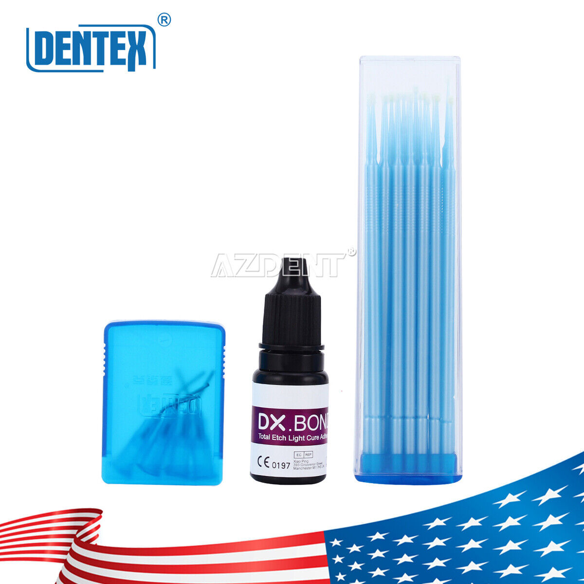  DENTEX Universal Dental Light Cure Composite Resin Kit A1 A2 A3 A3.5 B1