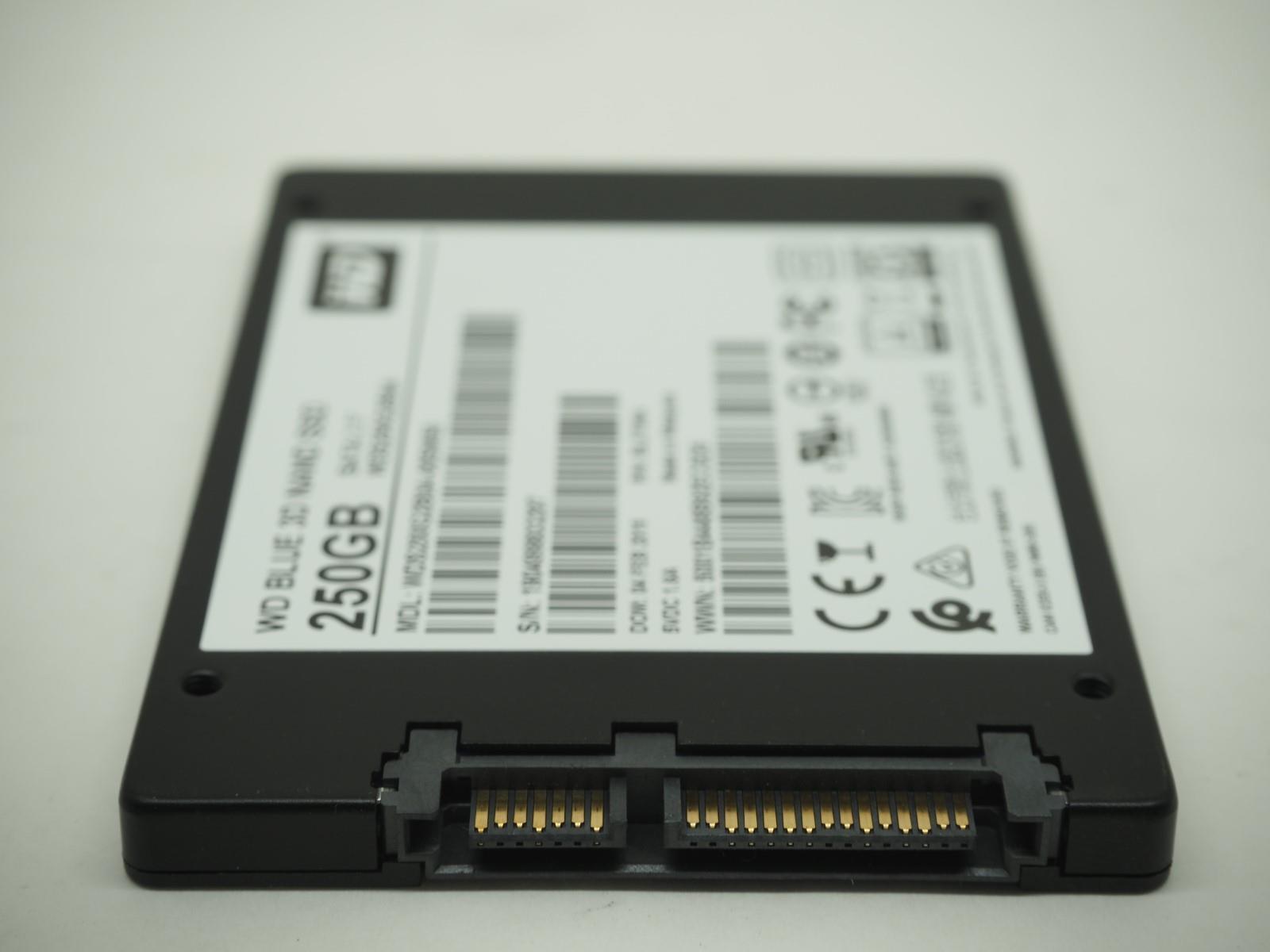 WD BLUE 3D NAND 250GB 2.5" SATA Laptop SSD Solid State Tested,Wiped -WDS250G2B0A