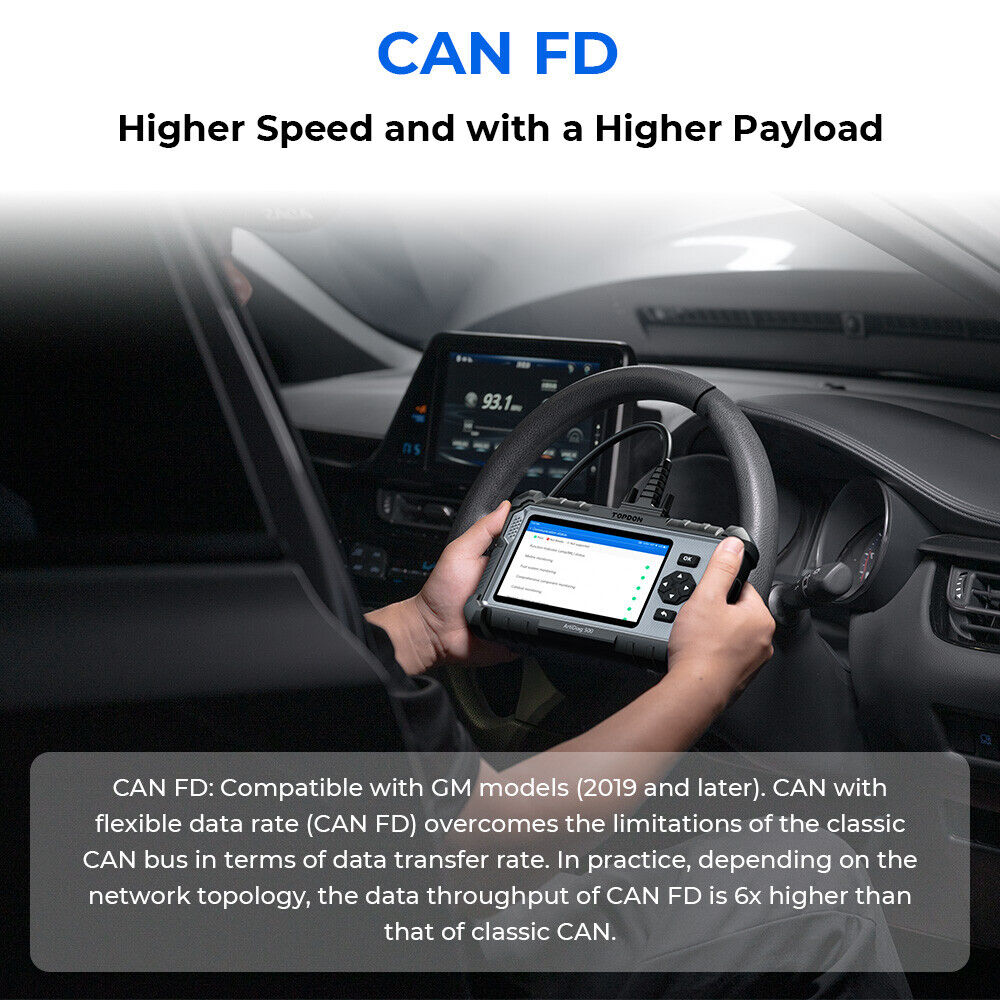 Check Engine OBD2 Scanner Transmission ABS SRS Code Reader Diagnostic Scan Tool
