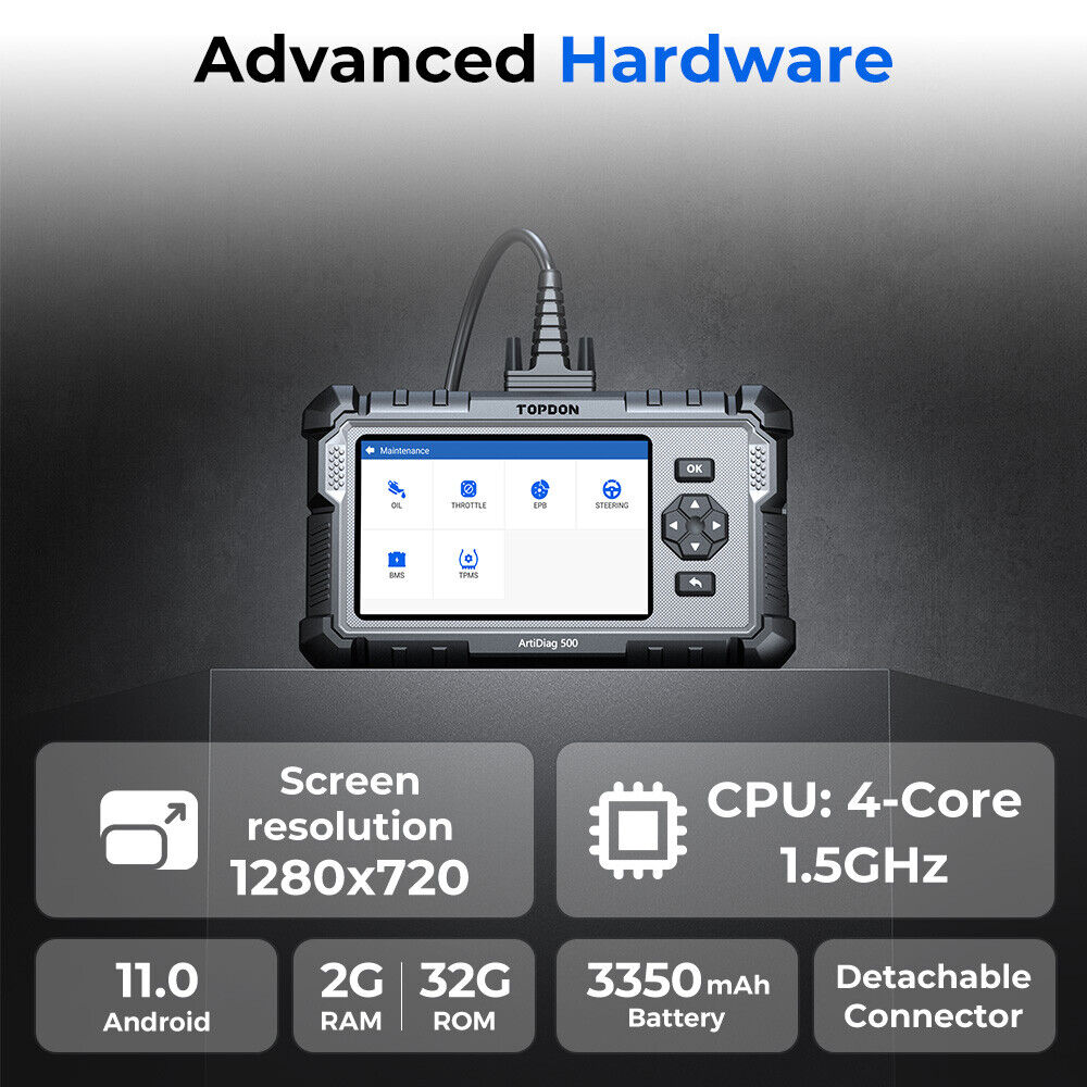 Check Engine OBD2 Scanner Transmission ABS SRS Code Reader Diagnostic Scan Tool