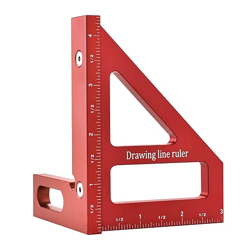 Imperial 3D Multi-Angle Measuring Ruler, High Precision Tool