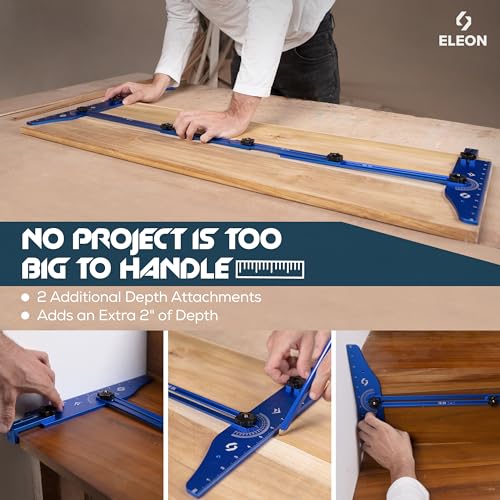 Eleon Aluminum Stair Tread Template Tool - Accurate Measurements