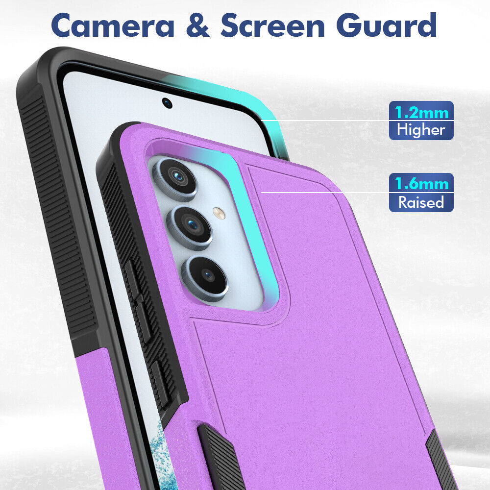 For Samsung A14 A24 A23A32A33 A42 A52 A53 A54 Shockproof Rugged Case Phone Cover