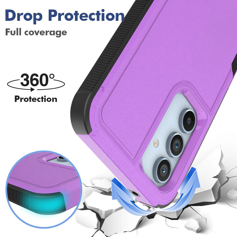 For Samsung A14 A24 A23A32A33 A42 A52 A53 A54 Shockproof Rugged Case Phone Cover