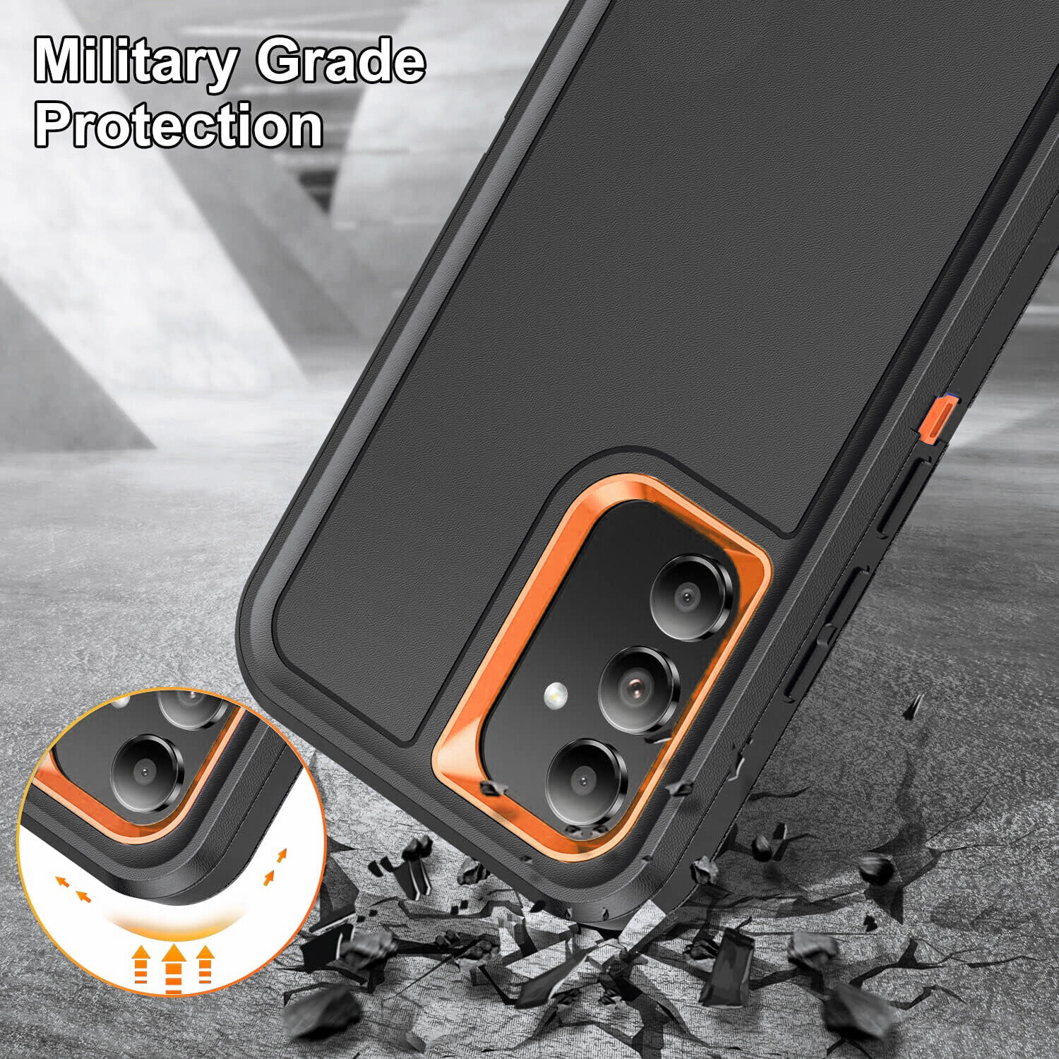 For Samsung Galaxy A15 5G A14 A54 A03S A13 A32 A21 A12 Case Phone Cover + Screen