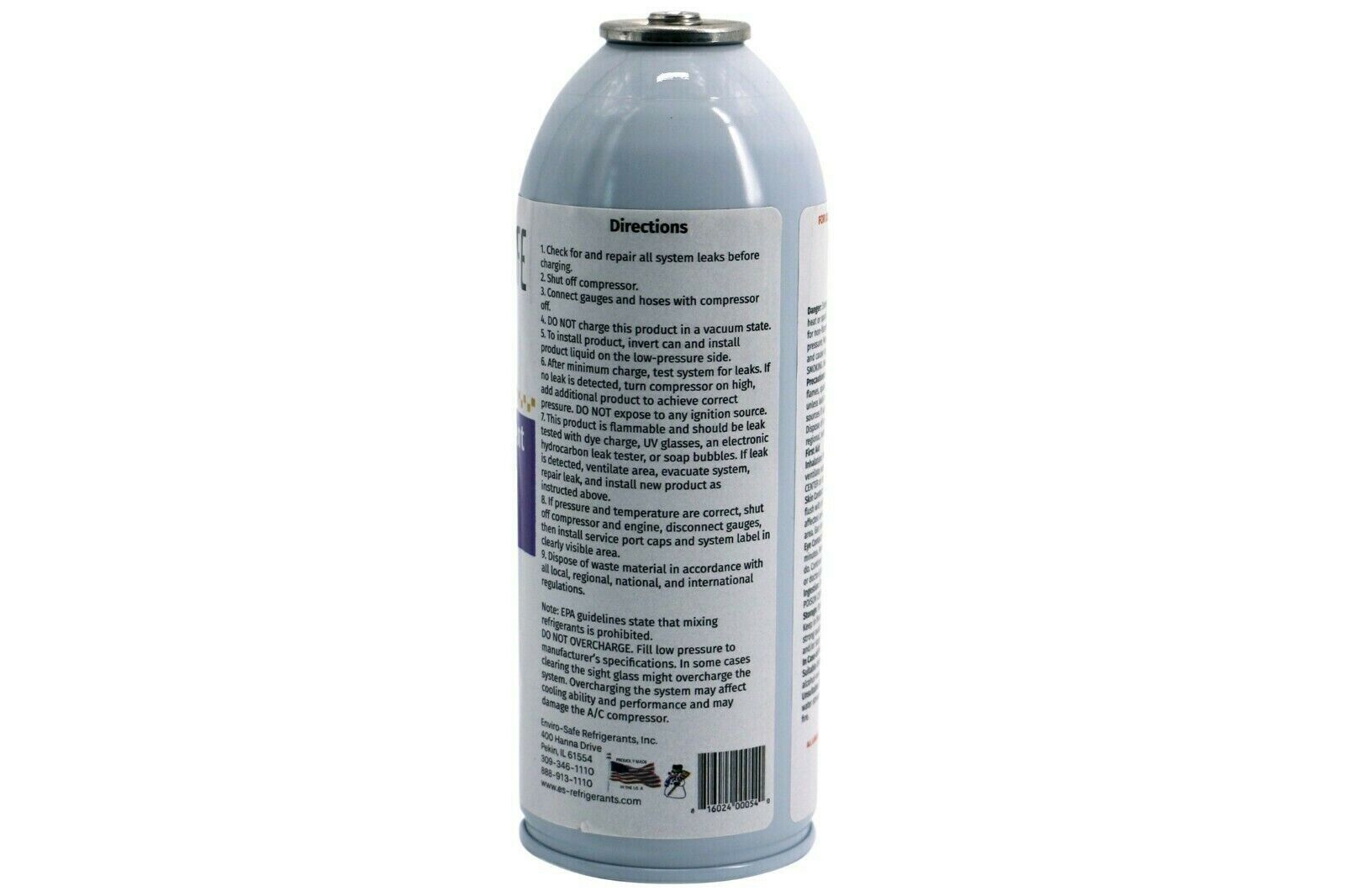 Envirosafe Auto AC R134a Replacement Refrigerant w Stop Leak 3 cans