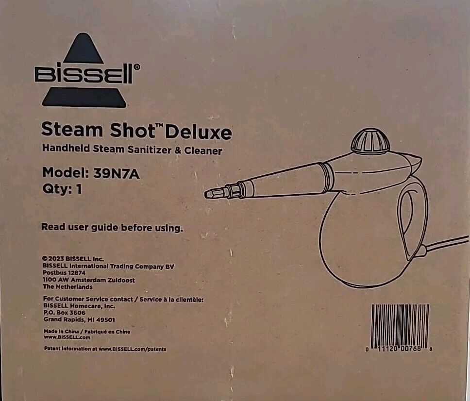 BISSELL SteamShot Deluxe Hard Surface Steam Cleaner with Natural Sanitization