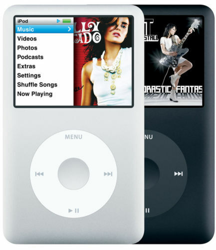 iPod Classic 5th 6th 7th Generation 30GB 60GB 80GB 120GB 160GB All Colors