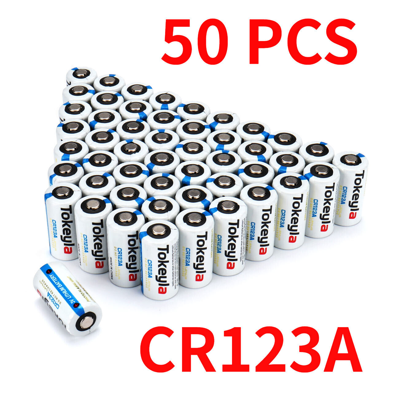 Lot 2-100 Pack 1500mAh Lithium Battery CR123A 123A 3V Non Rechargeable Batteries