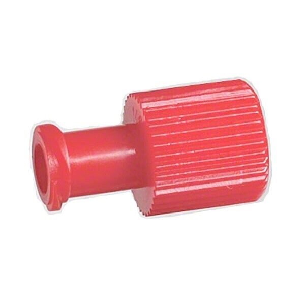 Red Cap Dual Function Luer Lock Plug - B Braun REF 654496 100/Box