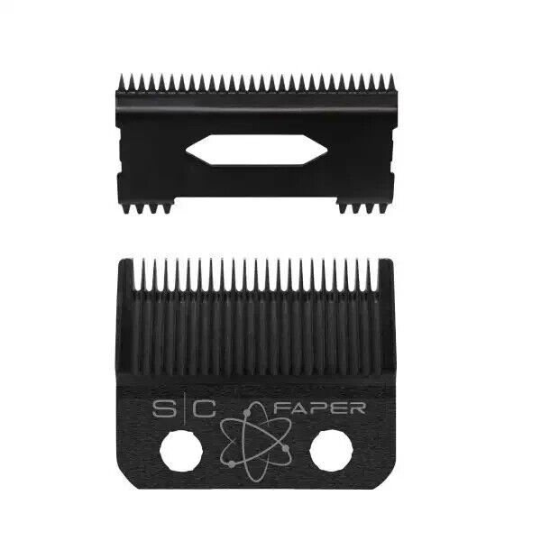 StyleCraft Replacement Fixed Black Diamond Faper Blade Set | SC520B