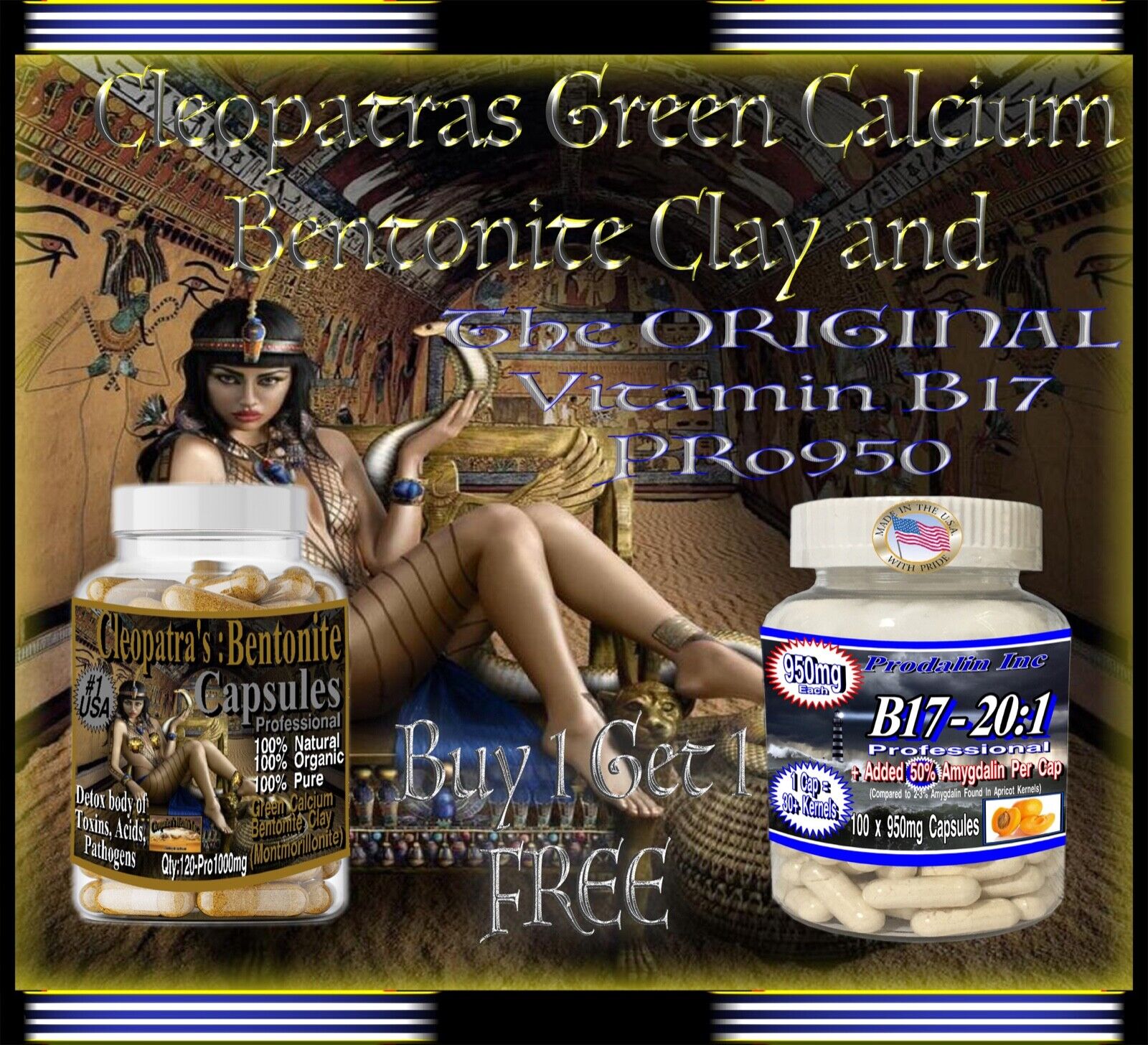 Organic Vitamin B17 High Absorbing Black Edition 1200mg Apricot Kernel HumicZinc