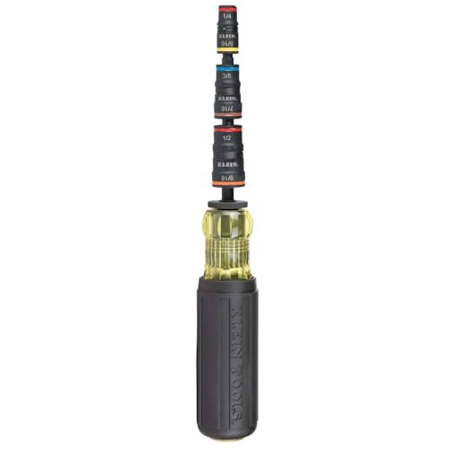 Klein Tools 32910 Impact Driver, 7-in-1 Set