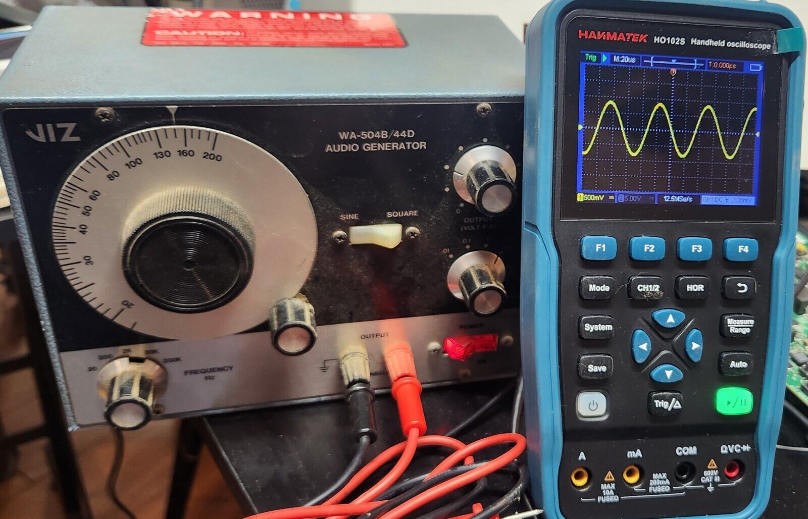RCA WA-504B/44D Sine/Square Wave Audio Generator