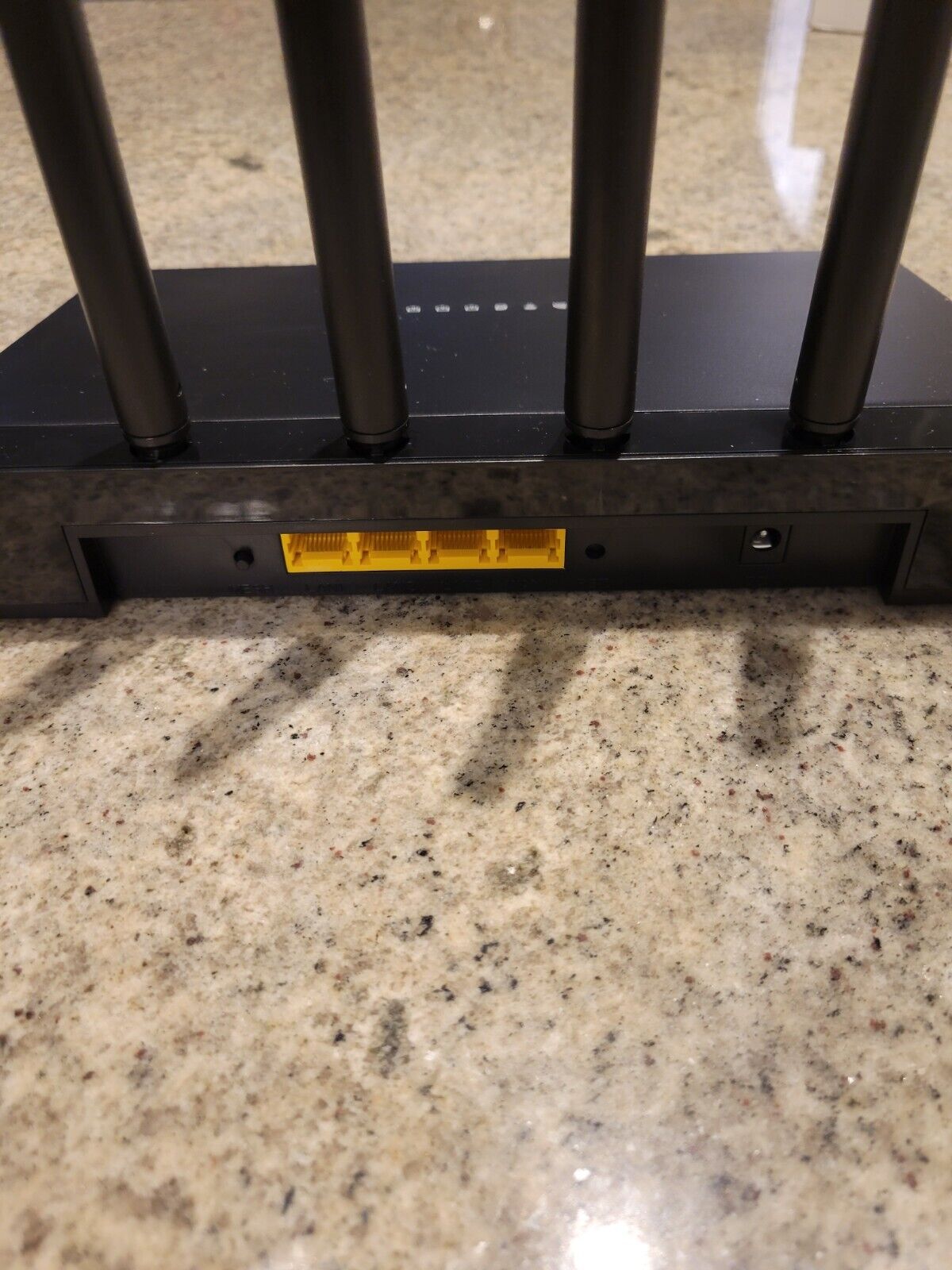 Router Ax3000 DualBand WiFi 6 Router Black New 6 Amplifiers 160 Mhz New Gigabit 