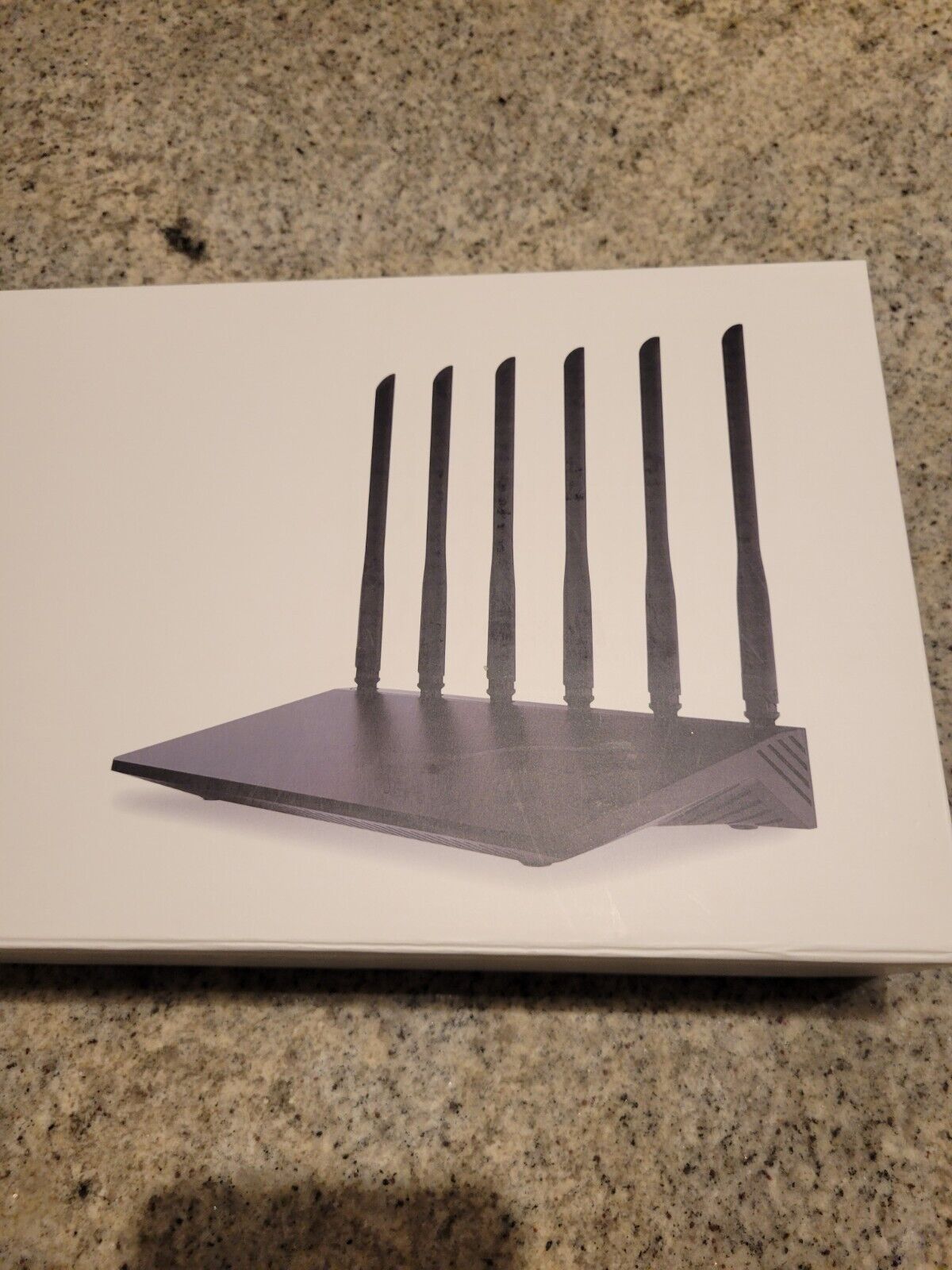 Router Ax3000 DualBand WiFi 6 Router Black New 6 Amplifiers 160 Mhz New Gigabit 
