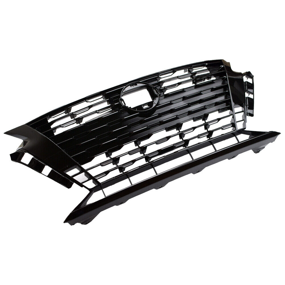 For 2023 2024 Nissan Altima SR Front Bumper Upper Grille Assembly Black Trim New