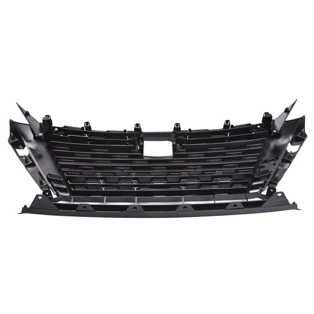 For 2023 2024 Nissan Altima SR Front Bumper Upper Grille Assembly Black Trim New