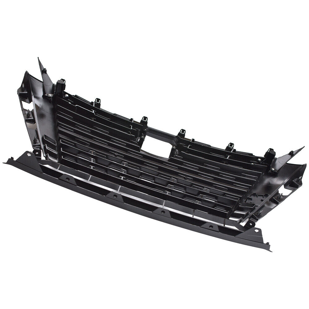 For 2023 2024 Nissan Altima SR Front Bumper Upper Grille Assembly Black Trim New