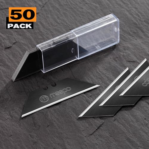 50-Pack M MEEPO Blackened SK-2 Utility Knife Blades