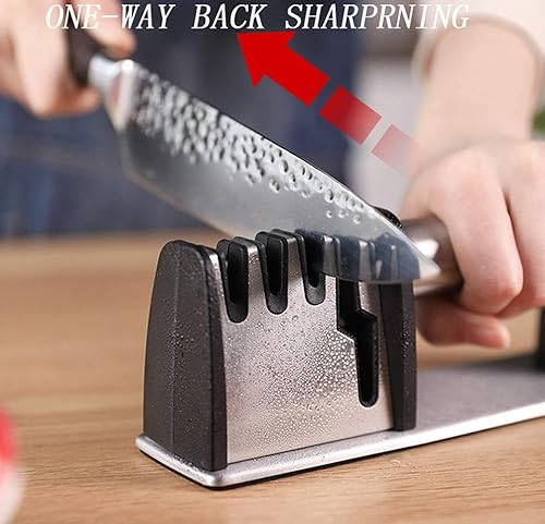 4-in-1 Kitchen Knife & Scissors Sharpener Tool