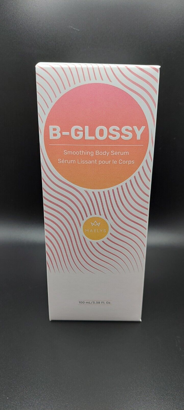 MAELYS  B-GLOSSY Smoothing Body Serum 3.38oz. NEW SEALED