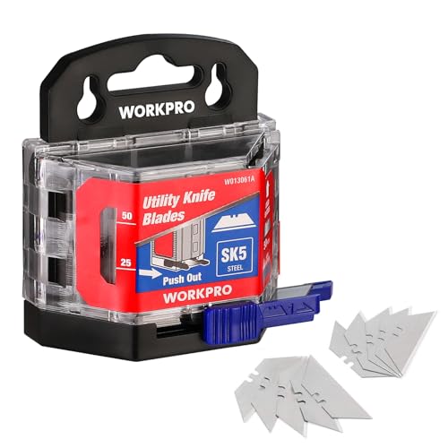 WORKPRO 50-Pack SK5 Steel Utility Knife Blades