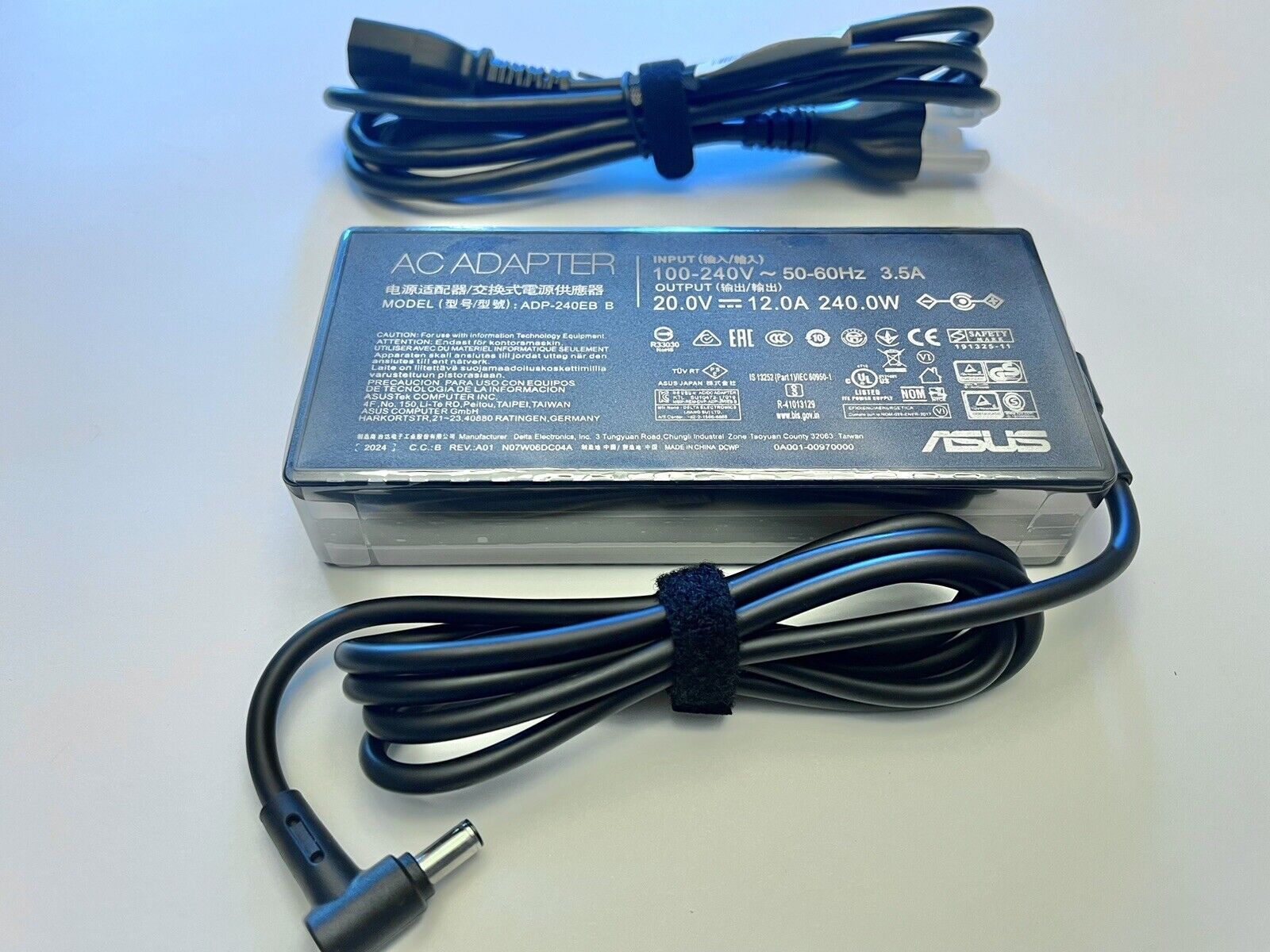 ASUS 240W 20.0V AC Adapter Charger for ASUS ROG Strix SCAR/Zephyrus ADP-240EB B