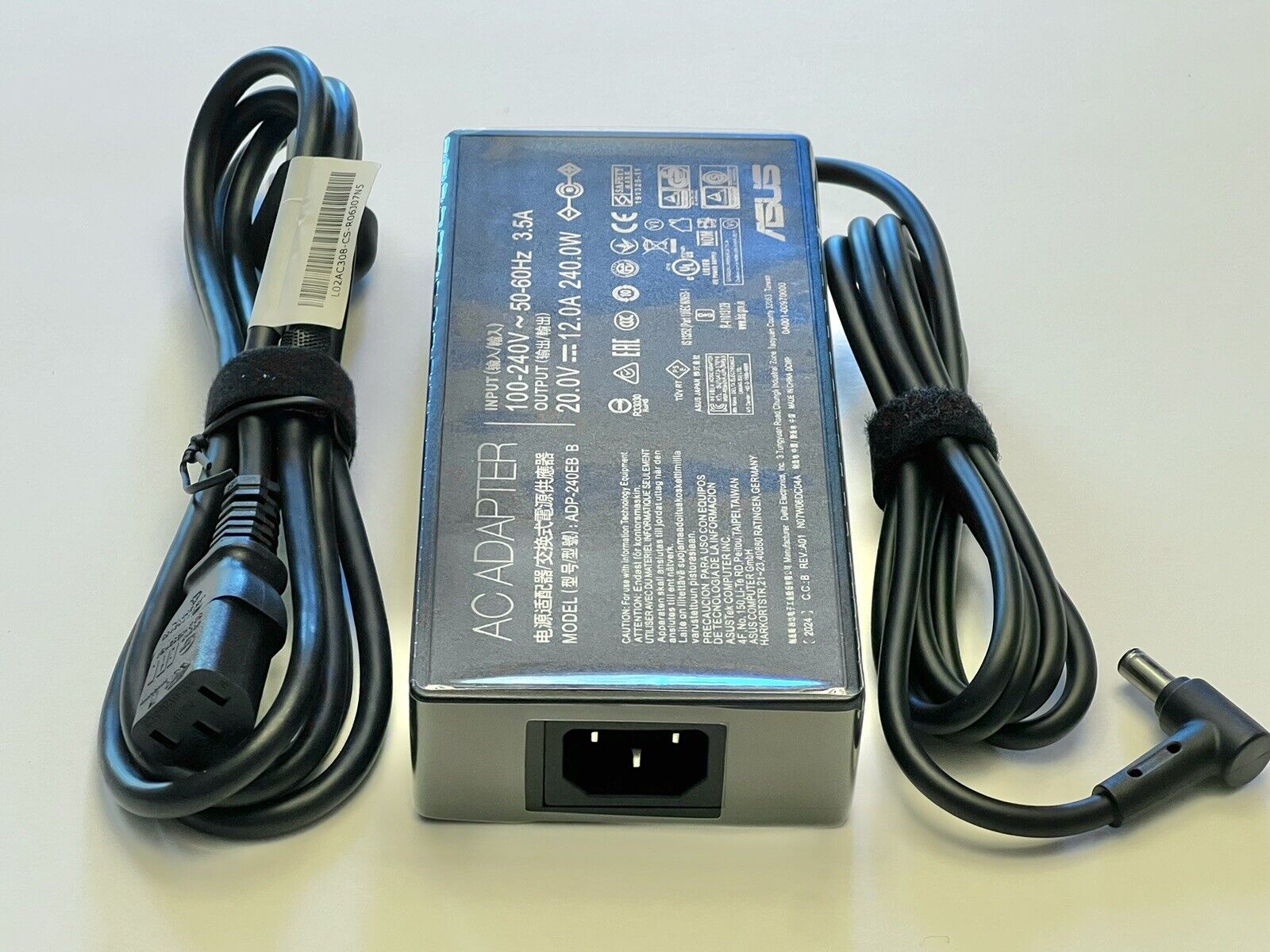 ASUS 240W 20.0V AC Adapter Charger for ASUS ROG Strix SCAR/Zephyrus ADP-240EB B