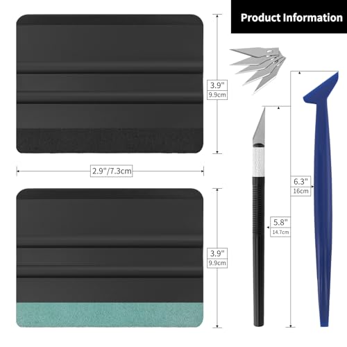 Window Tint Kit with Professional Car Wrap Tools