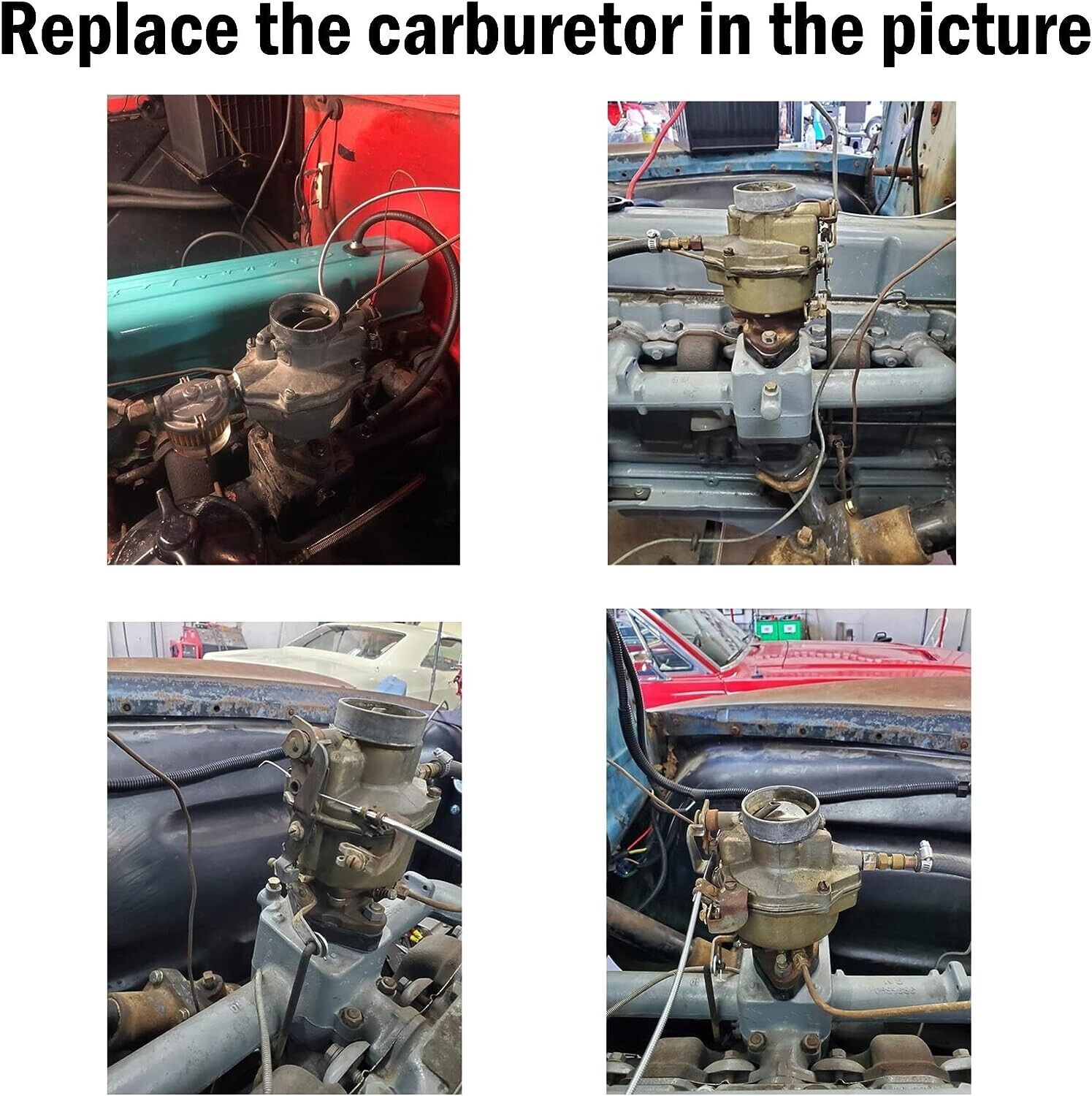 Rochester B 1 barrel Carburetor 1950-1959 Chevy & GMC 235 ci Engine Brand new