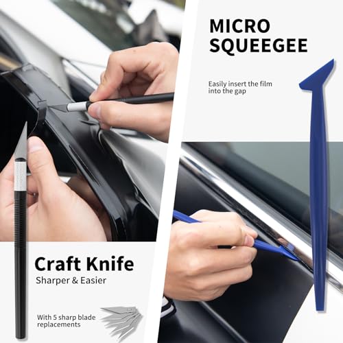 Window Tint Kit with Professional Car Wrap Tools