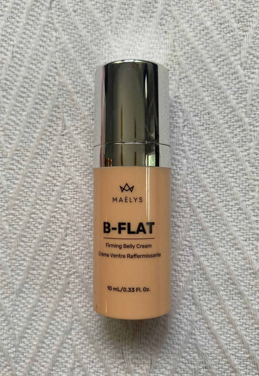 MAELY'S B-FLAT Belly Firming Cream Travel Size 10 ml NEW