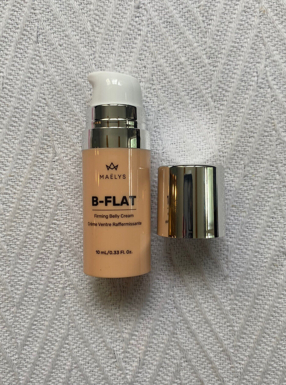MAELY'S B-FLAT Belly Firming Cream Travel Size 10 ml NEW
