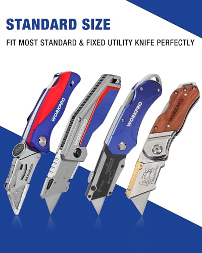 WORKPRO 50-Pack SK5 Steel Utility Knife Blades