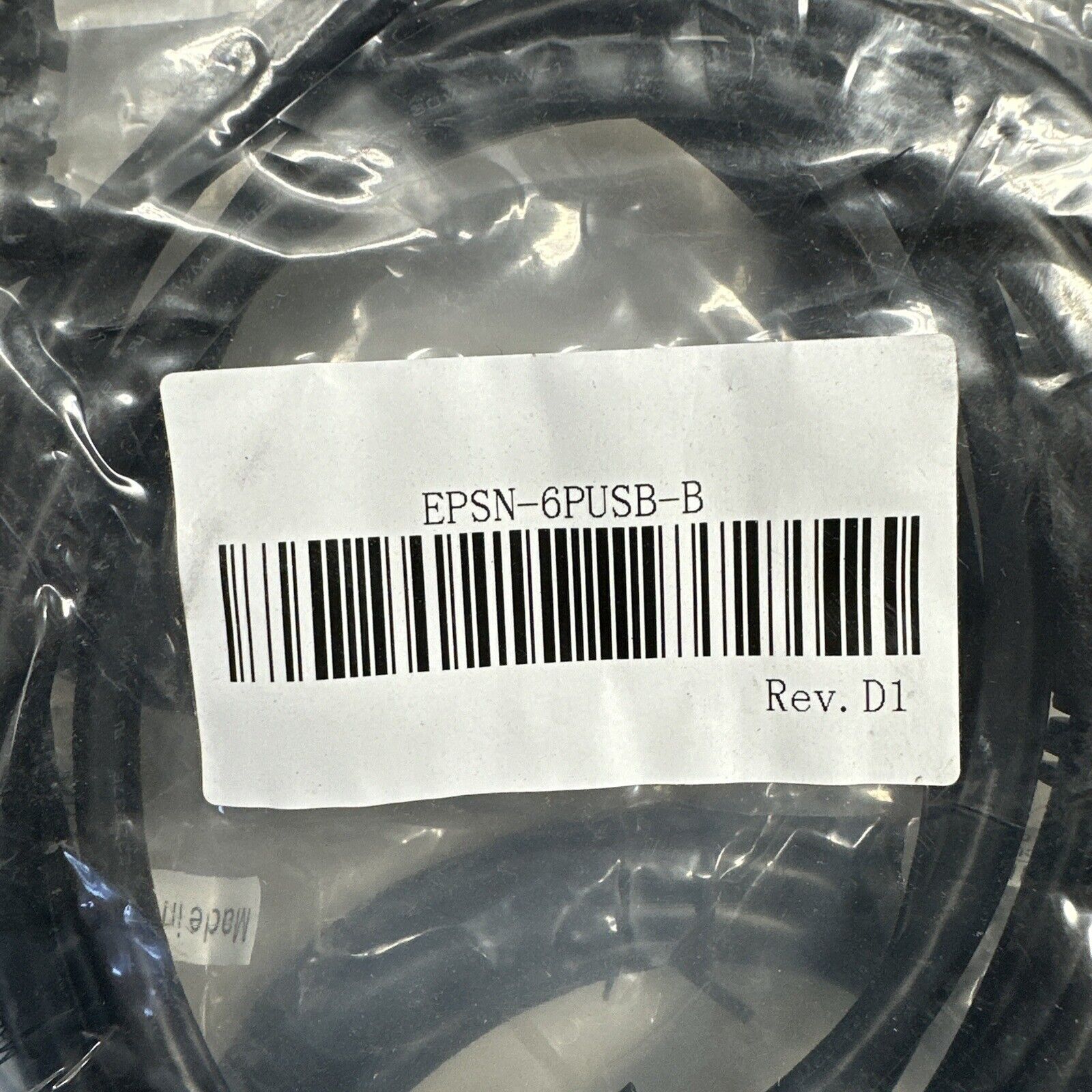 Lot Of 10 EPSON EPSN-6PUSB-B Printer Cable NEW - Free Shipping!