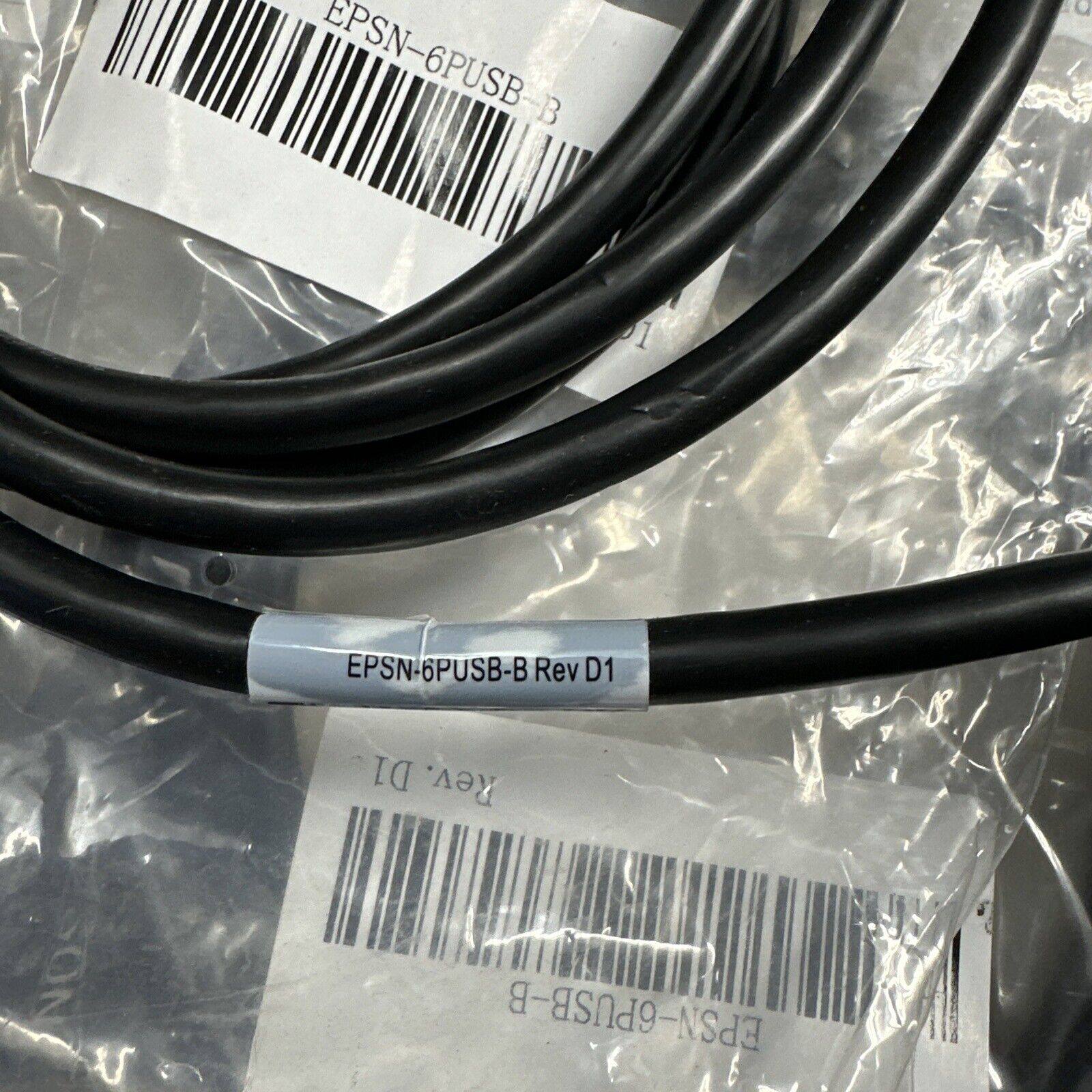 Lot Of 10 EPSON EPSN-6PUSB-B Printer Cable NEW - Free Shipping!