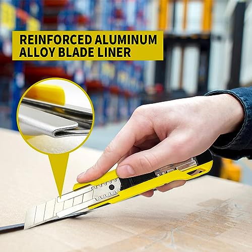 12-Pack Utility Knife with 30 Extra Blades