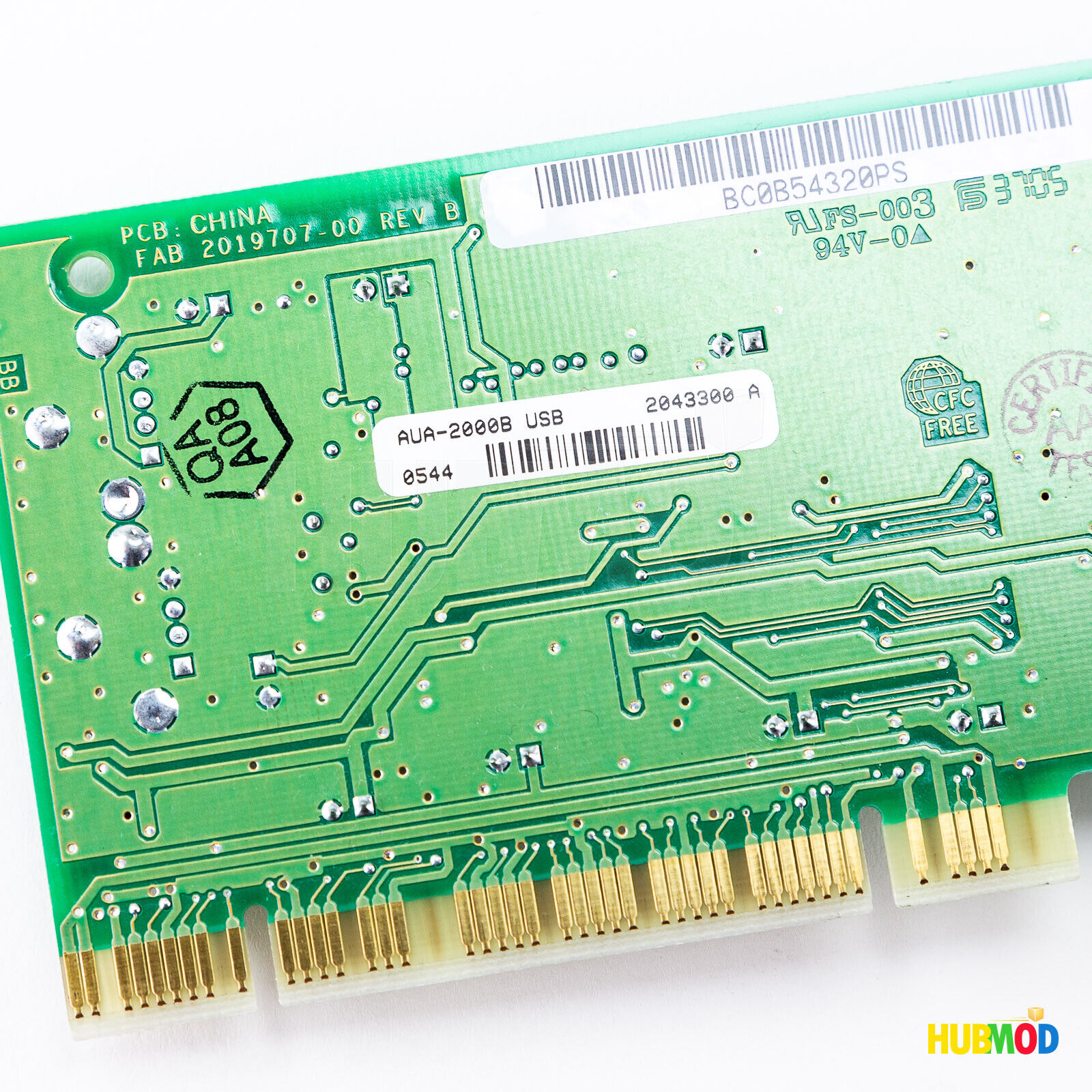 Adaptec USB2Connect AUA-2000B 2-Port USB PCI Card Expansion Controller Card NEW