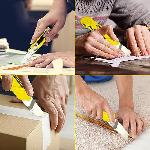 12-Pack Utility Knife with 30 Extra Blades