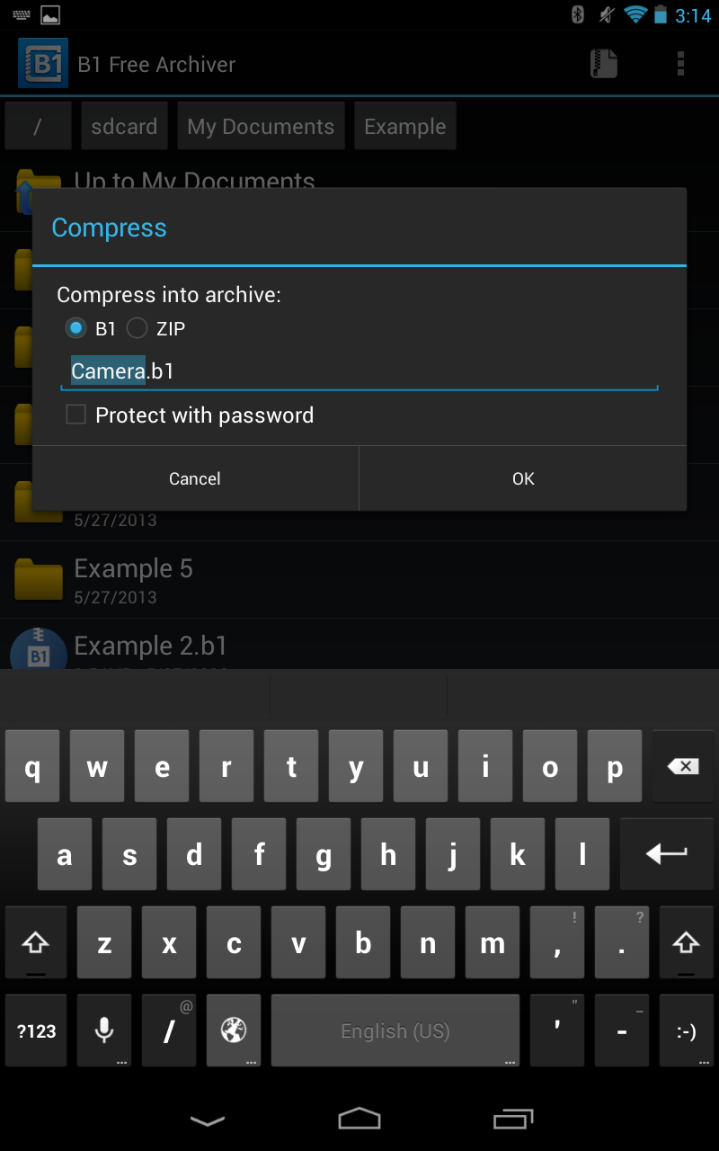 B1 Free Archiver - zip rar unzip