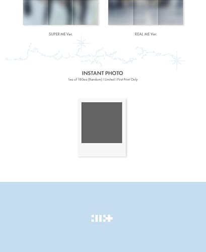 ILLIT Super Real ME 1st Mini Album CD+Poster with Lyrics on Pack+Photobook+Photocard A+Photocard B+Sticker+Paper Magnet+Paper Ornaments+Tracking Sealed (Super ME Version)